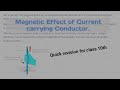 Magnetic effect of Electric Current-part1@one o one Learning_phy_chem_maths