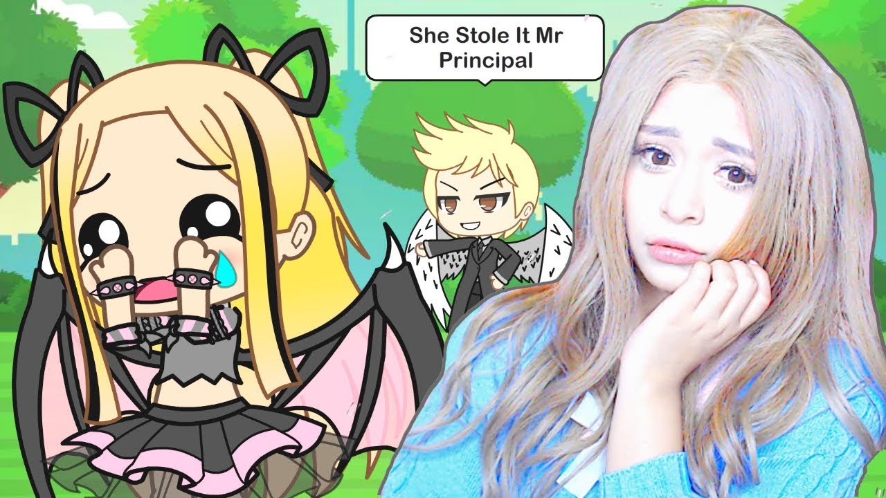 The Demon Who Went To An Angel School Part 3 Gacha Life Roleplay - inquisitormaster drawing anime