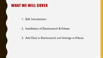 Data Analytics Using Elasticsearch & Kibana-Hands On! - learn Elasticsearch