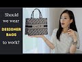 Wearing Designer Bags To Work? |Do the best luxury work bags exist? minimalism curated collection