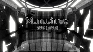FE2 Auto: Monochrex Progress #1 | 58% (1:08.8) | Mobile Gameplay