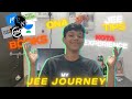 My jee journey books tips qna