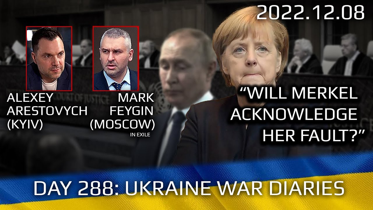 War Day 288: war diaries w/Advisor to Ukraine President, Intel Officer @arestovych & #Feygin