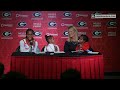 Georgia Women's Basketball - Postgame Press Conference vs. Furman - Coach Abe and De'Mauri Flournoy