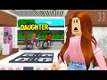 I Adopted A DAUGHTER.. I Caught Her SNEAKING Out With A BOY! (Roblox Bloxburg)