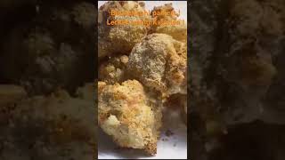Panierter Blumenkohl mit einer Crunchy Cheese Panade