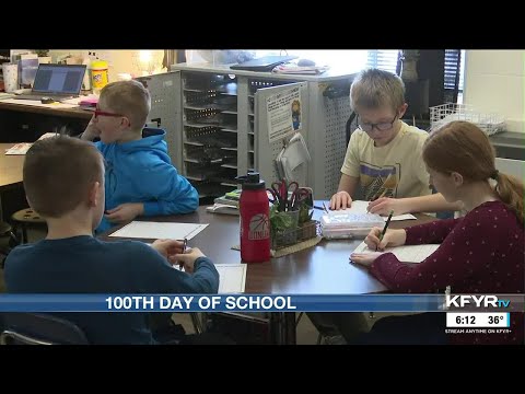 Highland Acres Elementary School celebrates 100th day of school