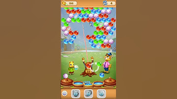 Bubble Pop Forest Rescue Level 8 no booster [Gameplay Walkthrough] optimized for smartphones