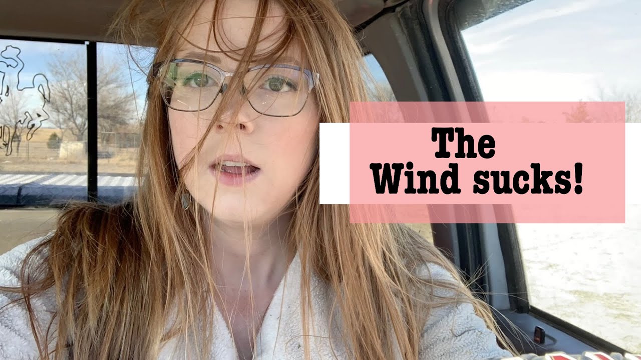 Chores In The CRAZY Wind How do people not go INSANE?? YouTube