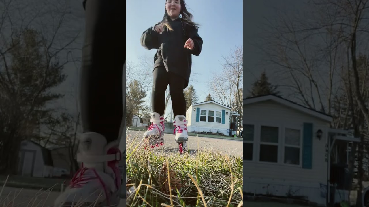 Rollerbladeing fail 😂 