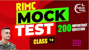 SCORE 180+ IN RIMC MATHS PAPER | 200 QUESTIONS SERIES RIMC JUNE 2023 | फ्री लाइव क्लासेस | CLASS 18