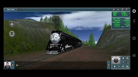 Trainz Whistle - Jointedrail SP GS-4 #4449 Warbaby With Tender Big SP Whistle Demonstration
