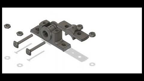 3D Animation of Plumber Block Design and Assembly | Mechanical Engineering Tutorial