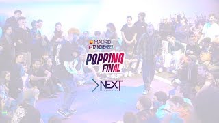 FINAL POPPING 1VS1 CHEARCY X SIFER | NEXTSELECTION MADRID 2019