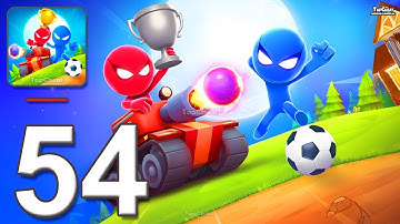 Stickman Party - Gameplay Walkthrough Part 54 - Tournament Mode 1 2 3 4 Players Random Mini Games