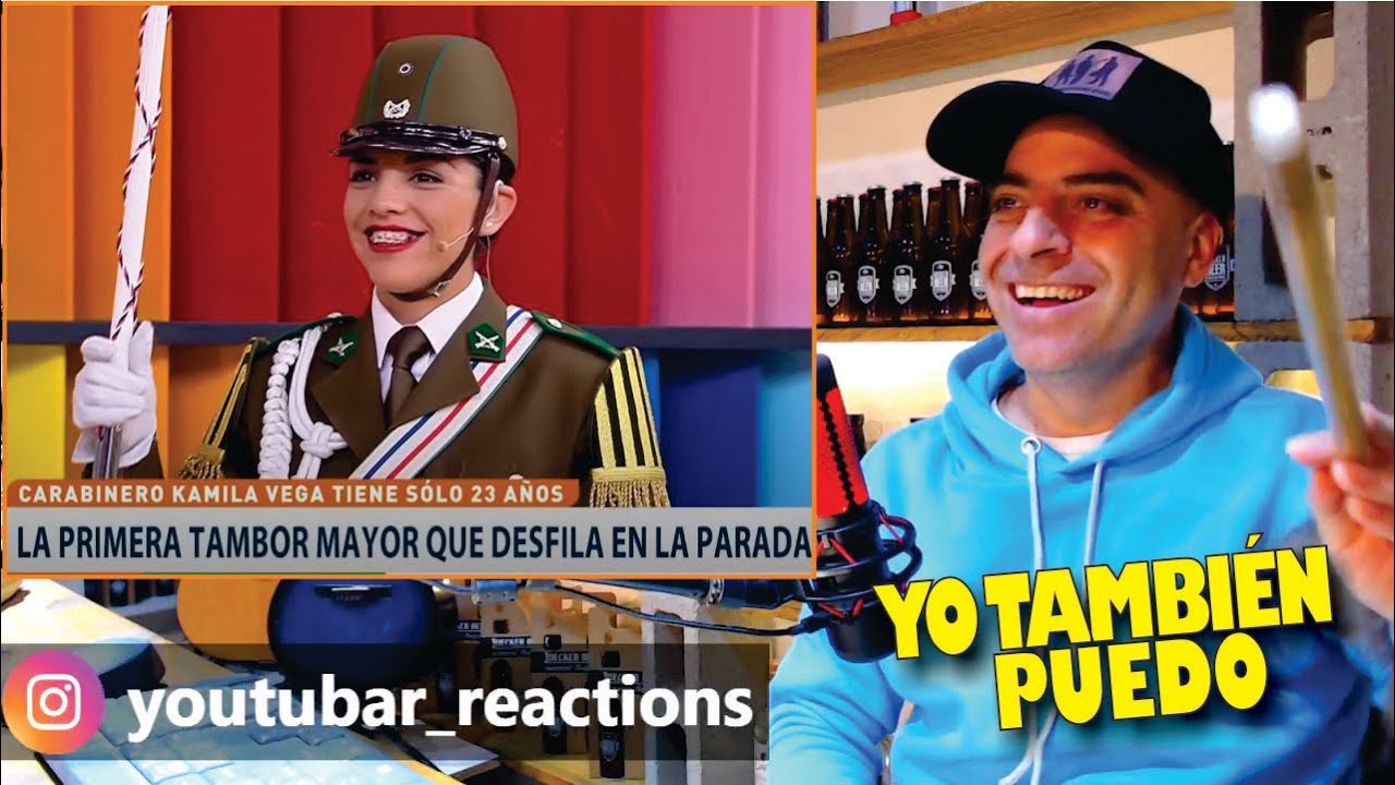 🚨ARGENTINO INTENTA SER TAMBOR MAYOR COMO KAMILA VEGA!! - YouTube