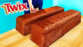 Giant Twix | How to Make The World’s Largest DIY Twix by VANZAI