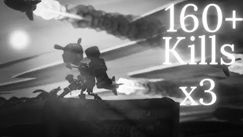 Super Commando/Agent Pea 500 Kills in 3 Games No Healers PvZ GW1