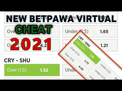 Betpawa Virtual Cheat 2021 | Over 1.5 Bet | Easy way to win virtual Games