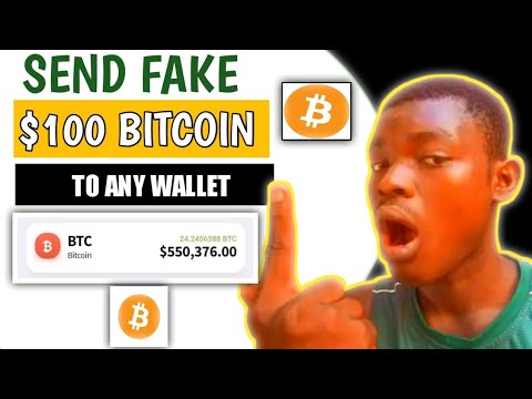 How to Send Flash BTC to Any Wallet - Fake btc sender apk download