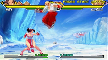 Capcom vs. SNK 2: Mark of the Millennium 2001 - Mai/Cammy/Vega - Arcade Mode Playthrough
