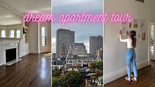 MOVING VLOG PT. 1 | my dream apartment, empty apartment tour