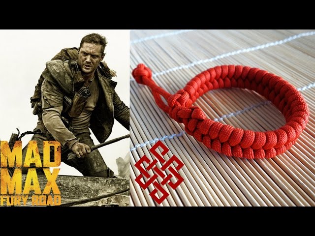 How to Make a Mad Max Fishtail Paracord Bracelet Tutorial 