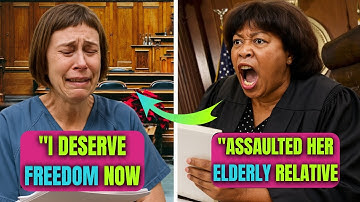 "Judge SNAPS on Woman Who DEMANDS Freedom After Assaulting Elderly Relative! 😡👩‍⚖️"