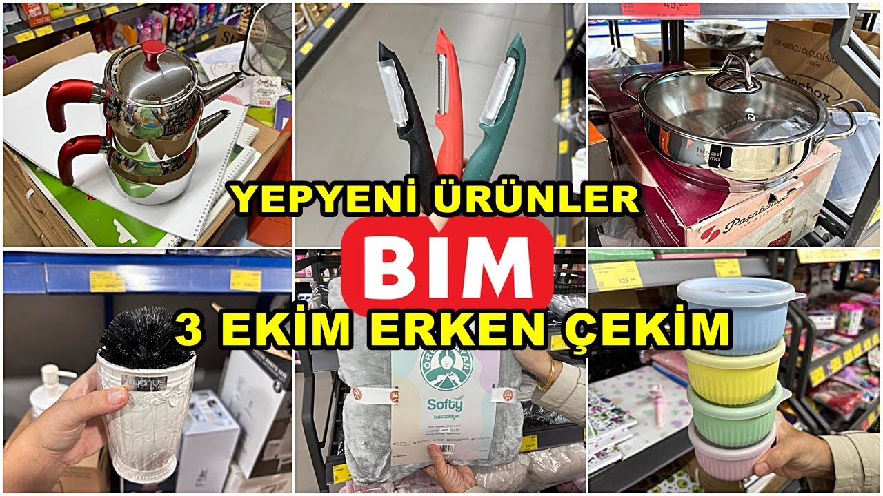 BİME KOŞUN💃📢BİM 3 EKİM 2025 AKTÜEL ÜRÜNLER İLK KEZ BURADA👀💥/İNDİRİMLİ ÜRÜNLER/BİM AKTÜEL 🔥📌BİM