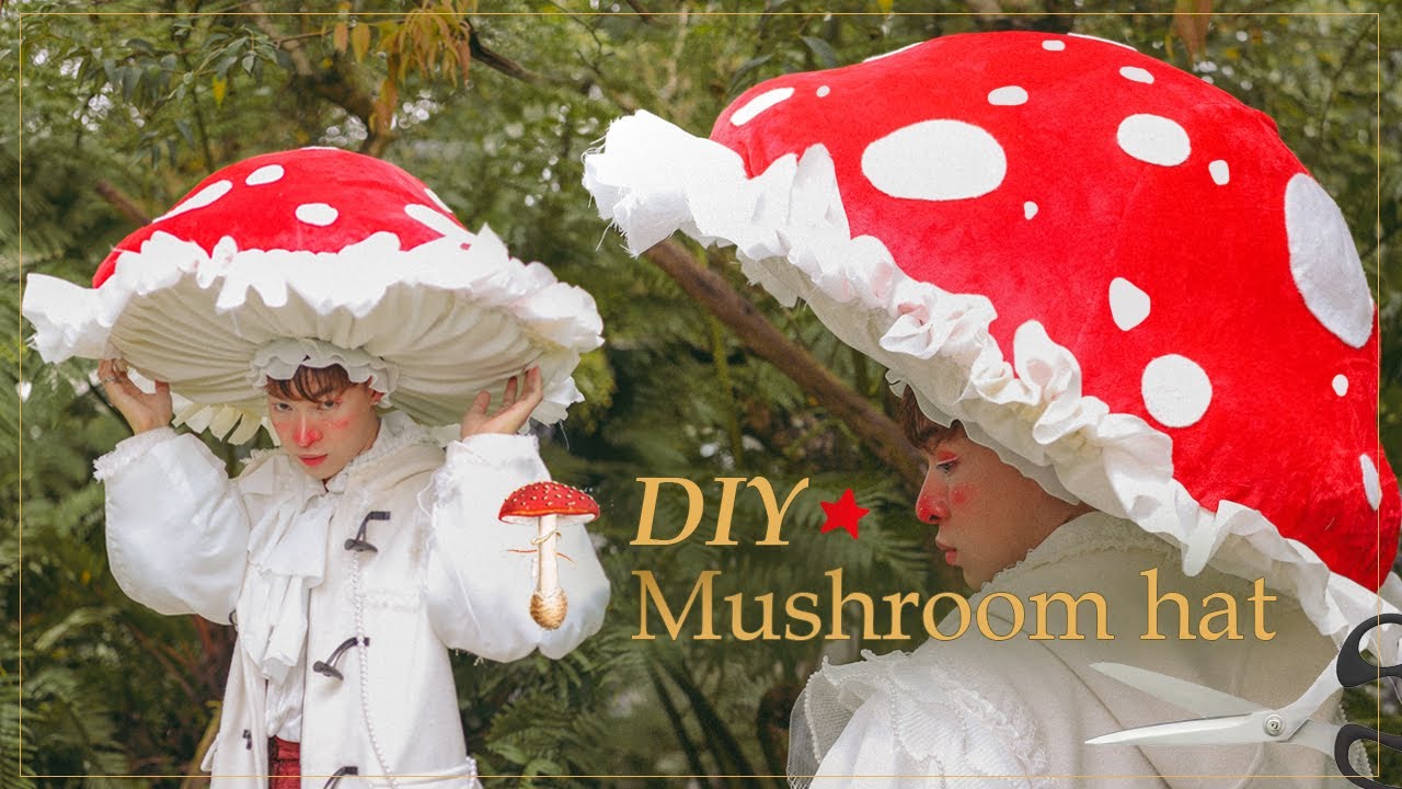 DIY หมวกเห็ด 🍄