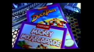 DuckTales and Mickey Mousecapade NES Commercial