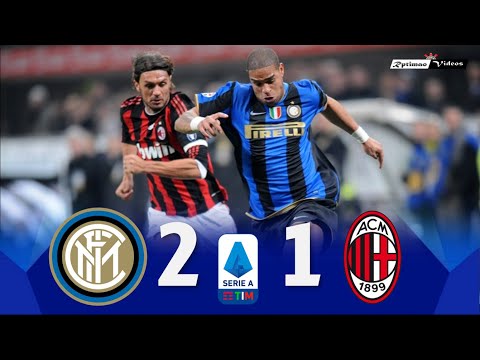 Inter 2 X 1 Milan ● Serie A 2008/09 Extended Goals U0026 Highlights HD