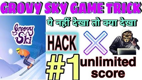 Groovy ski game hack trick | mx player game hack trick |  mx player groovy ski game hack trick