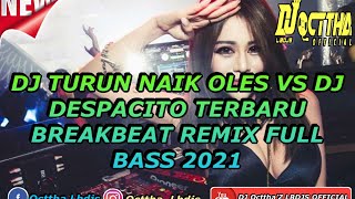 DJ BREAKBEAT TURUN NAIK OLES VS DJ DESPACITO TERBARU REMIX FULL BASS 2021 MELINTIRR TINGGI BOSKUH