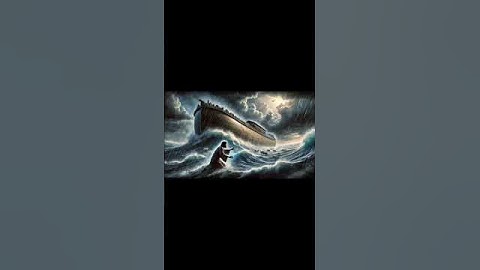 "وَهِيَ تَجْرِي بِهِمْ فِي مَوْجٍ كَالْجِبَالِ"(سورة هود، آیت 42)