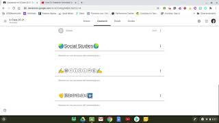My Google Classroom Preview