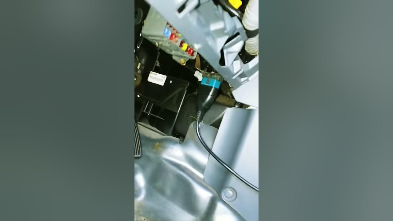 Honda Element OBD2 port location - YouTube