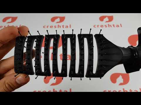 Щетка туннельная Dewal серия New Flexi, нейлоновые штифты, 9 рядов, BRZ102 Щетка туннельная Dewal серия New Flexi, нейлоновые штифты, 9 рядов, BRZ102