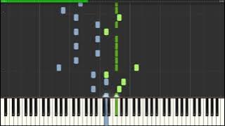 Marshmello - Alone [Piano Tutorial Synthesia] (Rousseau)
