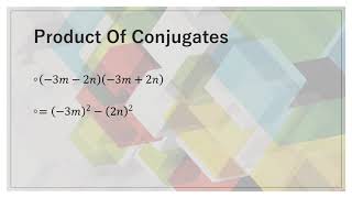 Product of Conjugates