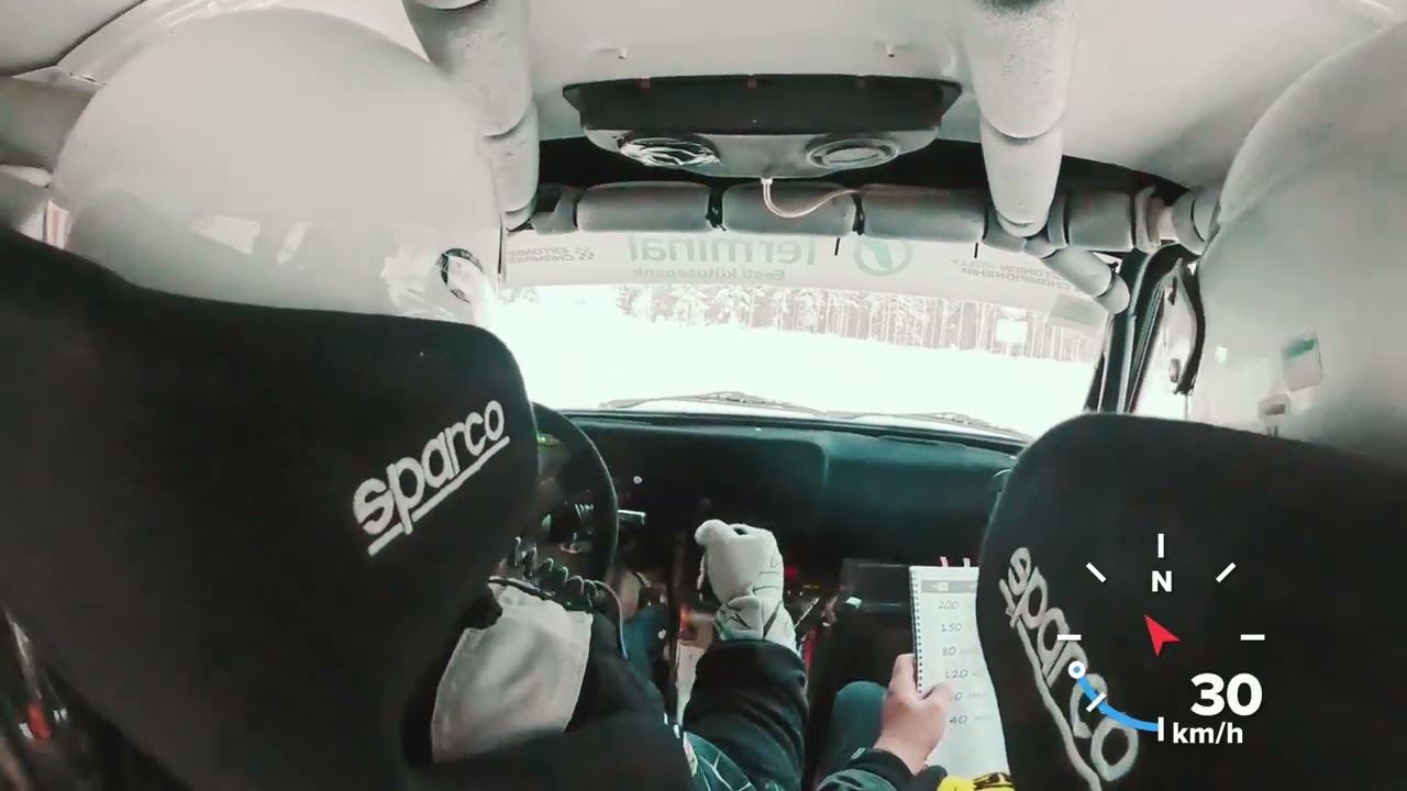 Lada 2107 (4AGE) // Otepää Rahvaralli 2026 / SS1