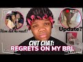 REGRETS ON BBL | UPDATE , SHOWING MY MAN MY BOTCHED THIGH THE FIRST TIME WE FUXK | SELFLOVE
