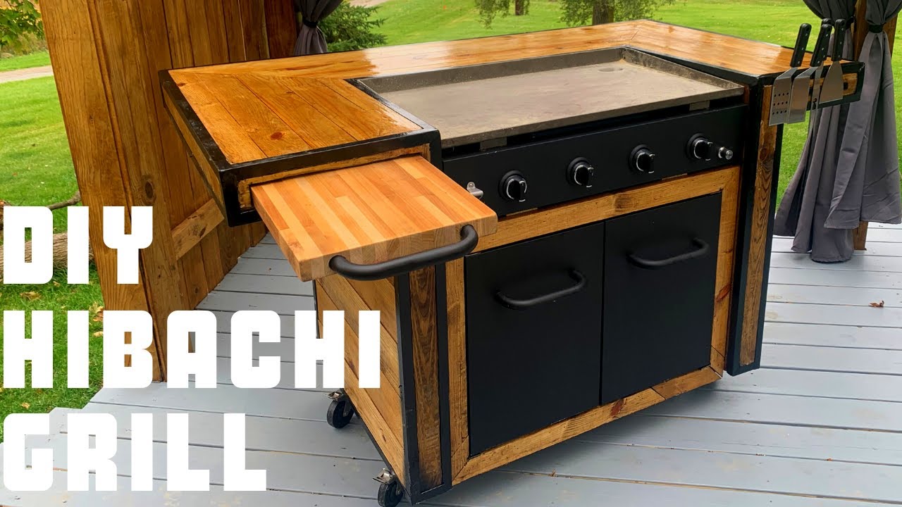 Outdoor Hibachi Grill Deck Projects