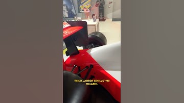 I visited the Ayrton Senna Institute and came face-to-face with Ayrton’s 1990 McLaren!