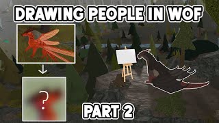 Drawing random people in Wings of fire Roblox (PART 2)