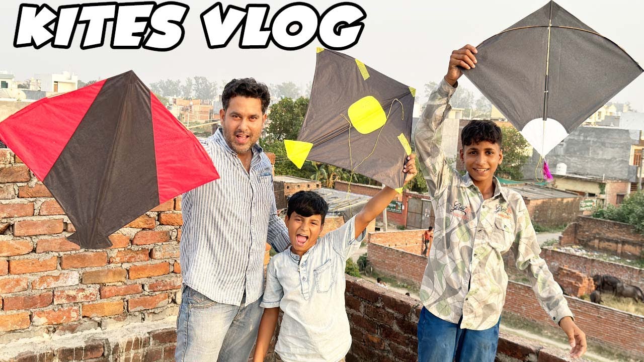 Kites Vlog | Kite Fighting | Kite Flying | Kite | Rooftop Kite Fighting | Kite Entertainment