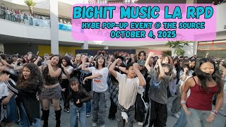 Random Play Dance at BIGHIT MUSIC HYBE Pop-Up Event October 2025 Source OC US [KPOP IN PUBLIC]