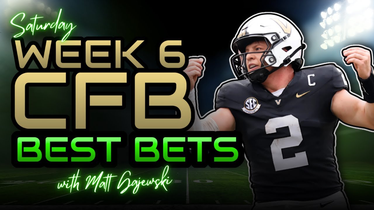 College Football Week 6 Picks, Bets, & Predictions (Part 1)