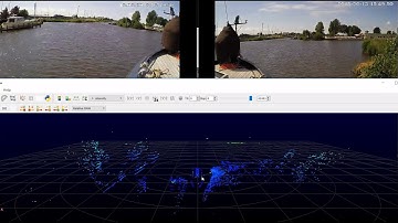 Autonomous shipping system tested with lidar, video and radar