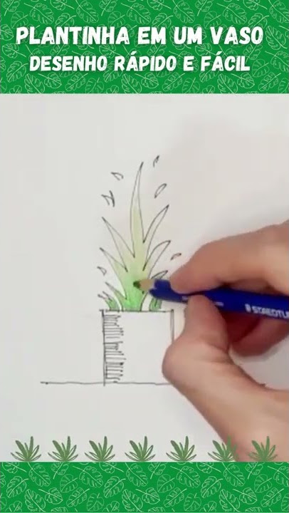 Como Desenhar Paisagem e Vegetação - Croqui Aula THE PIASSON 